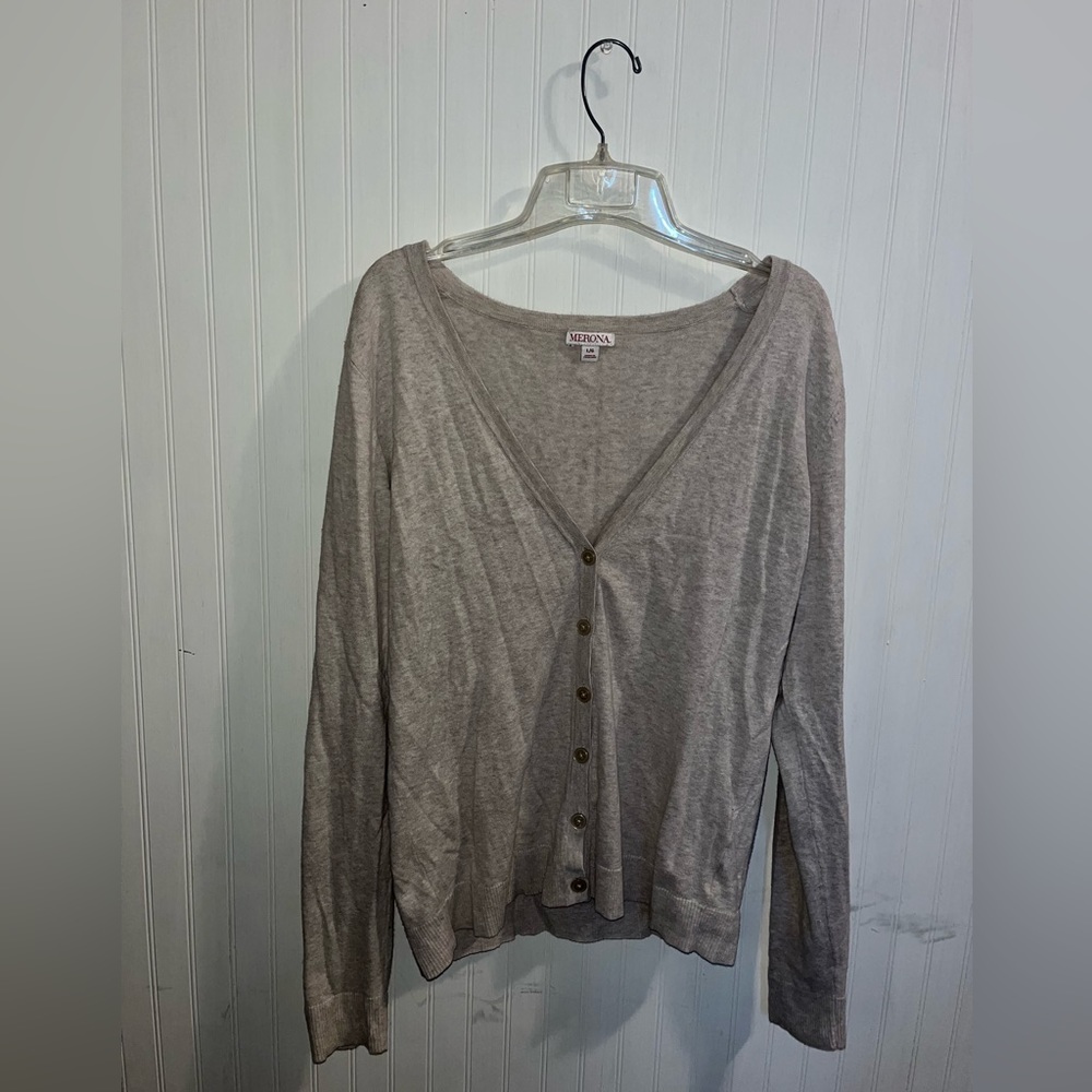 Merona Button Up Cardigan